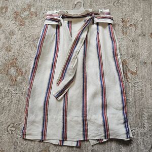 Richards 100% linen skirt